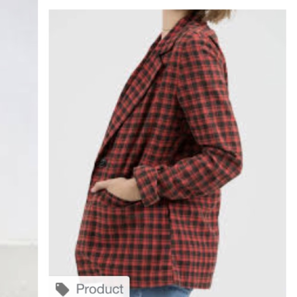 Plaid Kate Jacket Ascot + Hart - Picture 4 of 7